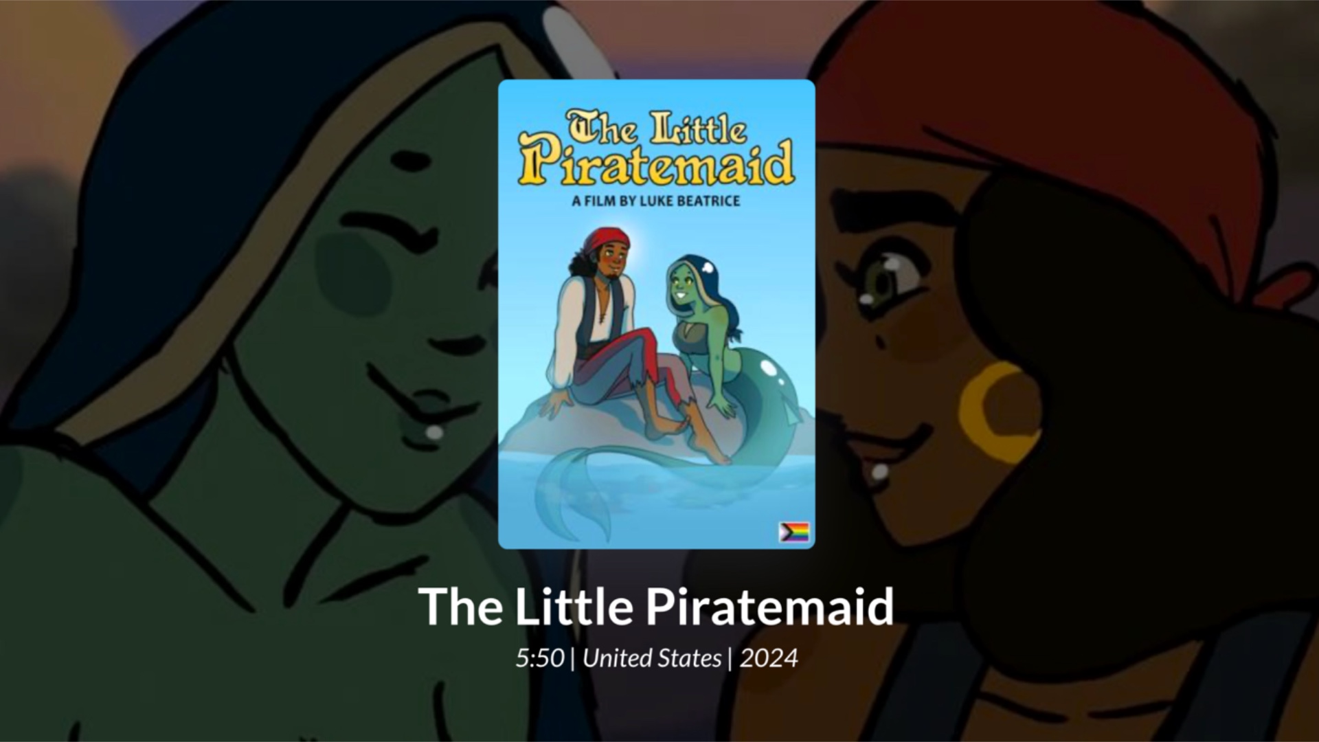 poster for “the little piratemaid”