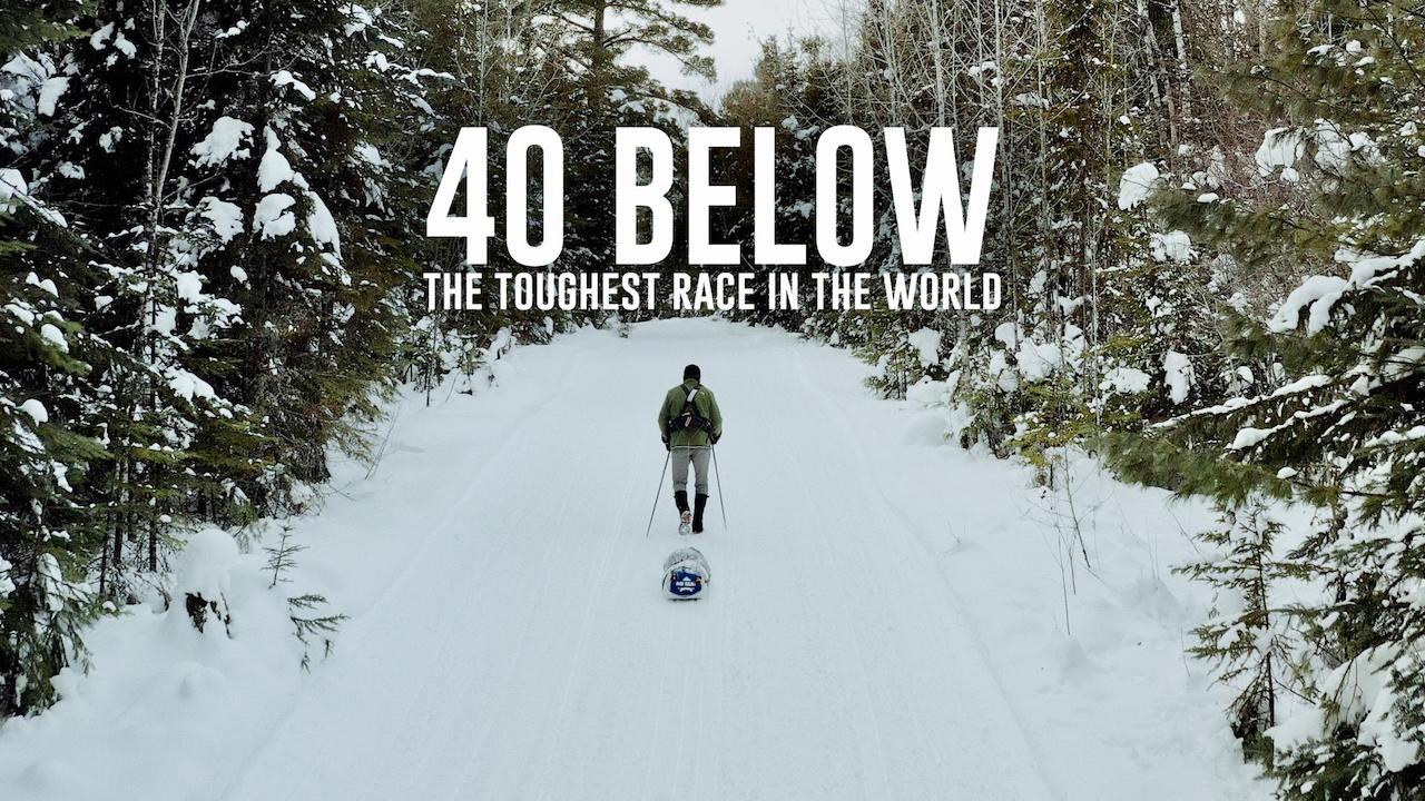Bill Bradley skiing in the wood on one of the toughest races in the world