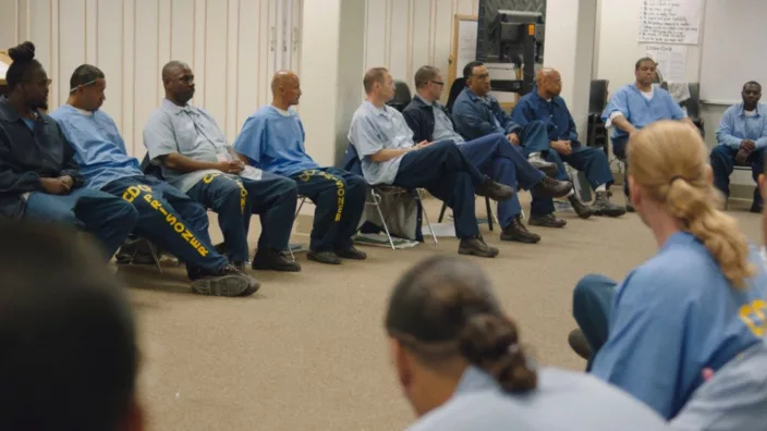 Life serving inmates of California State prison system on a meeting