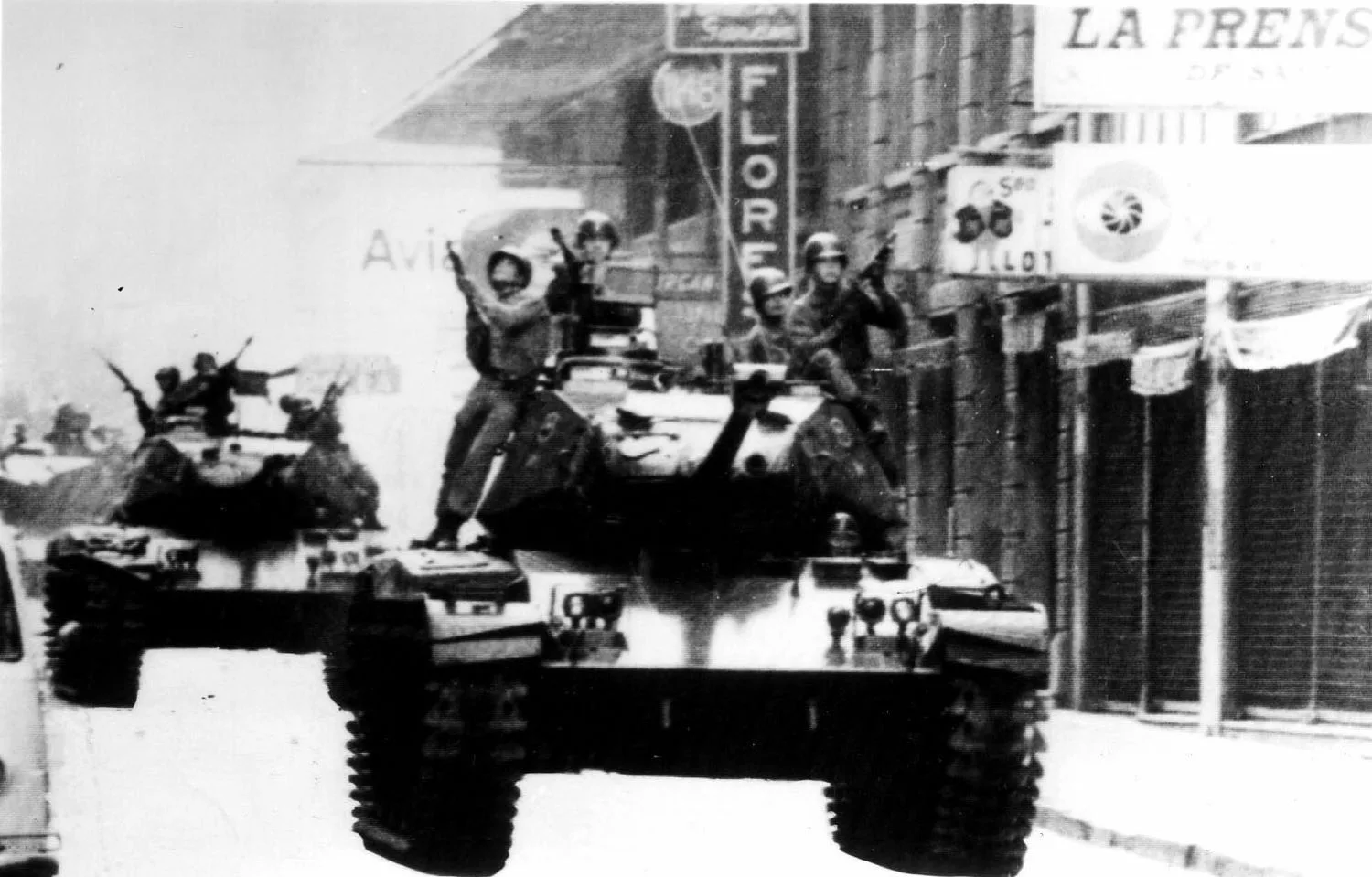 The Battle of Chile: Army Tanks in Street