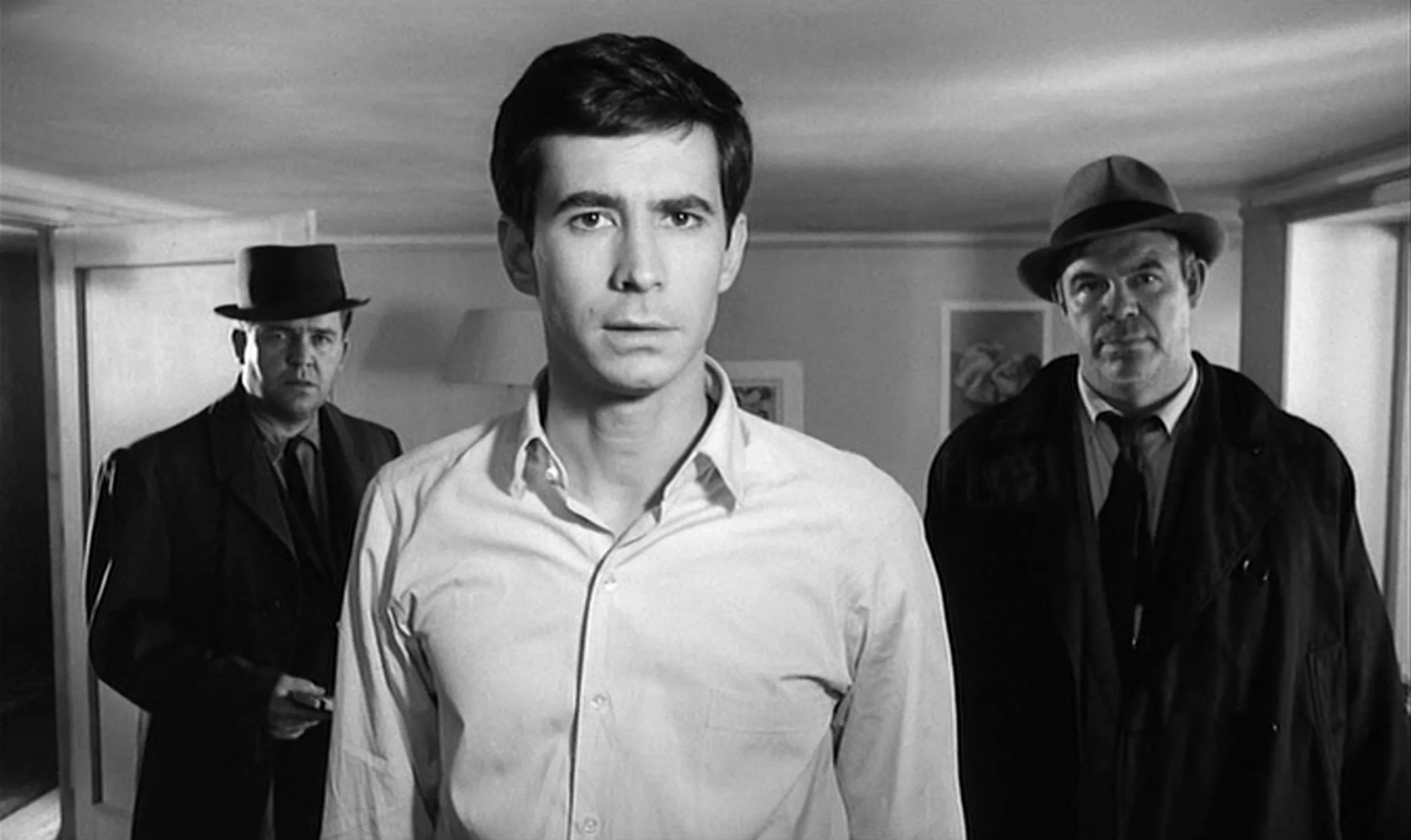 Anthony Perkins in Orson Welles’s The Trial (1962)