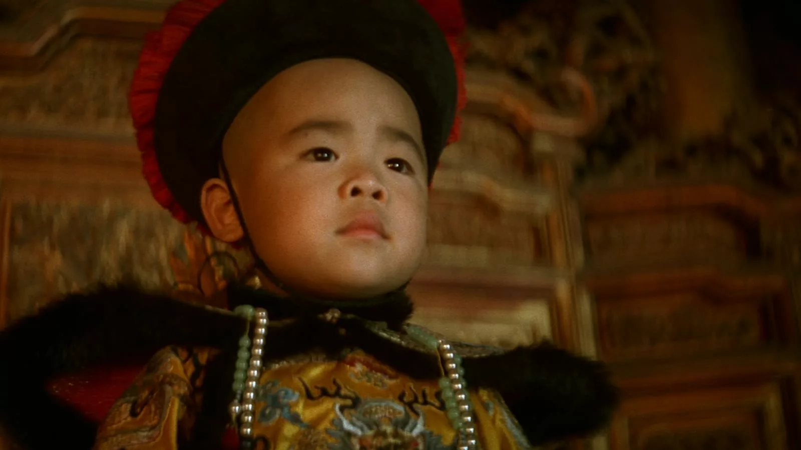 The Last Emperor: Richard Vuu as Pu Yi at three years old.