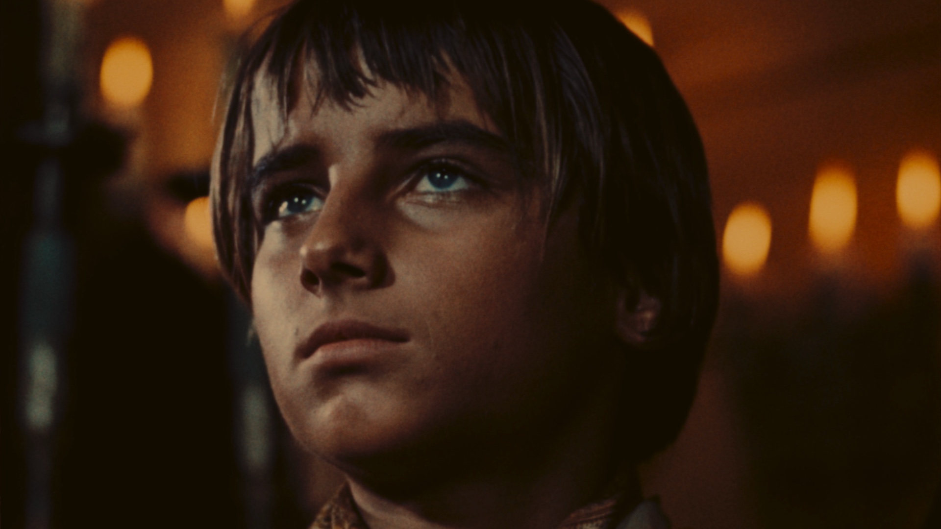 Young man looking away